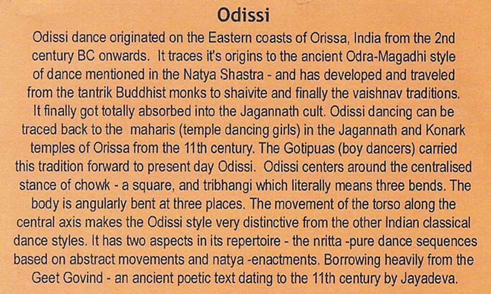 Monica Singh - Odissi